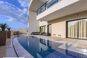Top-Class Luxury Villa Bsamim with Full Sea View Heated Pool !!!!